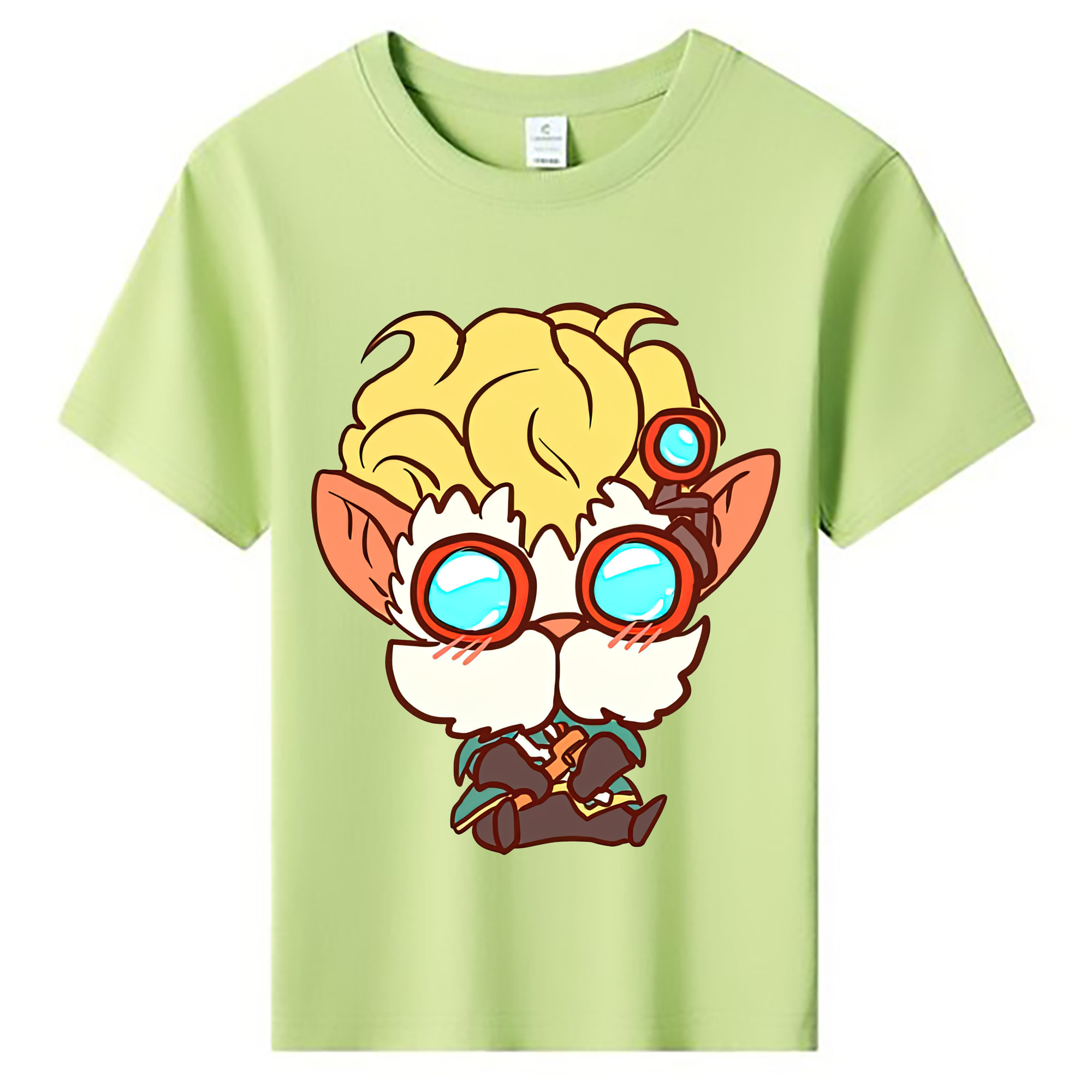 （画像用） リーグ・オブ・レジェンド League of Legends LOL 綿100％キッズTシャツ（フロントプリント）